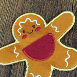 Gingerbread Candy Hugger ITH