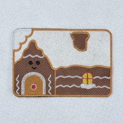 Gingerbread House Mugrug Gingerbread House Mugrug