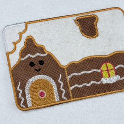Gingerbread House Mugrug Gingerbread House Mugrug