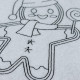 Gingerbread Man With Lollipop Line Art Gingerbread Man With Lollipop Line Art
