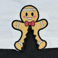 Gingerbread Split Bow