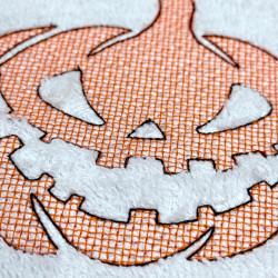 Halloween Embossed Pumpkin