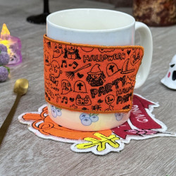 Halloween Party Mug Wrap