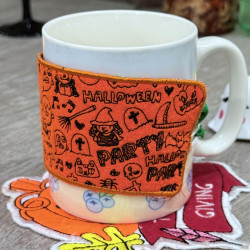 Halloween Party Mug Wrap