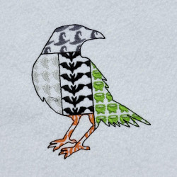 Halloween Raven Patch Work