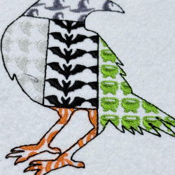 Halloween Raven Patch Work
