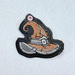 Halloween Witch Hat Key Fob