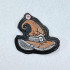 Halloween Witch Hat Key Fob