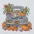 Happy Fall Truck With Baby Cow