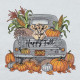 Happy Fall Truck With Baby Cow Happy Fall Truck With Baby Cow