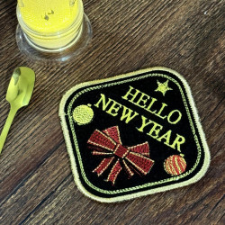 Hello New Year ITH Coaster