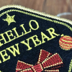 Hello New Year ITH Coaster