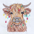 Highland Cow With Christmas Lights - Free in Sep Value Pack