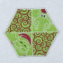 Holiday Hexagon Mugrug