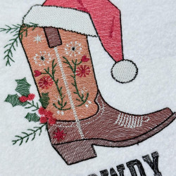 Howdy Holidays Cowboy Boots