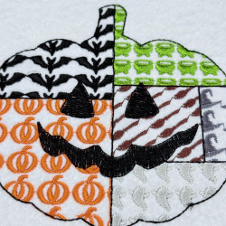 Jack O Lantern Patch Work
