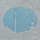 Lamppost Winter Embossed Lamppost Winter Embossed