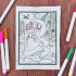 Letter B Coloring Page