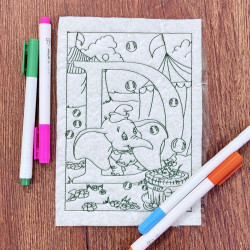 Letter D Coloring Page