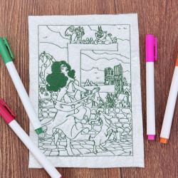 Letter E Coloring Page
