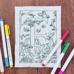 Letter F Coloring Page
