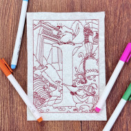 Letter I Coloring Page