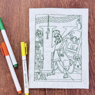 Letter K Coloring Page