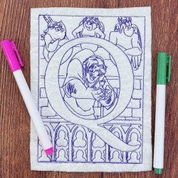 Letter Q Coloring Page