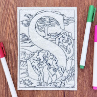 Letter S Coloring Page