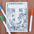 Letter T Coloring Page