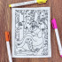 Letter U Coloring Page