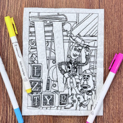 Letter W Coloring Page