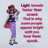 Light Travels Faster Funny Lady Saying - Free with $20 Purchase