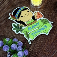 Many Thanks Mug Rug