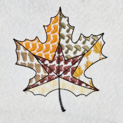 Maple Leaf Patch Work
