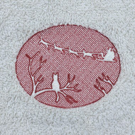 Moonlit Cat Embossed