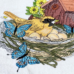 Mother Bird With Nest - Free in Sep Value Pack