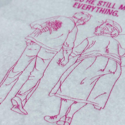 My Everything Couple Line Art