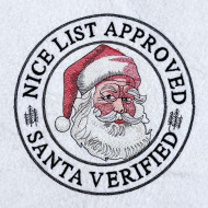 Nice List Approved Santa Quote - Free in Sep Value Pack
