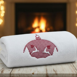 Prancing Reindeers Embossed Prancing Reindeers Embossed