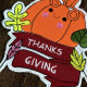 Pumpkin Thanksgiving Mug Rug Pumpkin Thanksgiving Mug Rug
