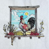 Rooster In Farm - Free in Sep Value Pack