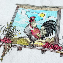 Rooster In Farm - Free in Sep Value Pack
