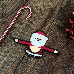 Santa Candy Hugger ITH