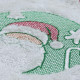 Santa Claus Face Embossed Santa Claus Face Embossed