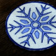 Snowflake Coaster Snowflake Coaster