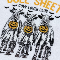 Spooky And Punny Bull Sheet