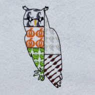 Spooky Owl Patch Work