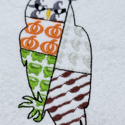 Spooky Owl Patch Work