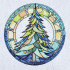 Stained Glass Christmas Tree